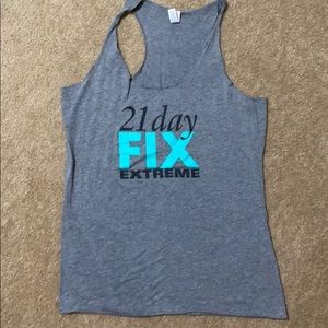 NEW Never Worn 21 Day Fix Extreme Tank Size L